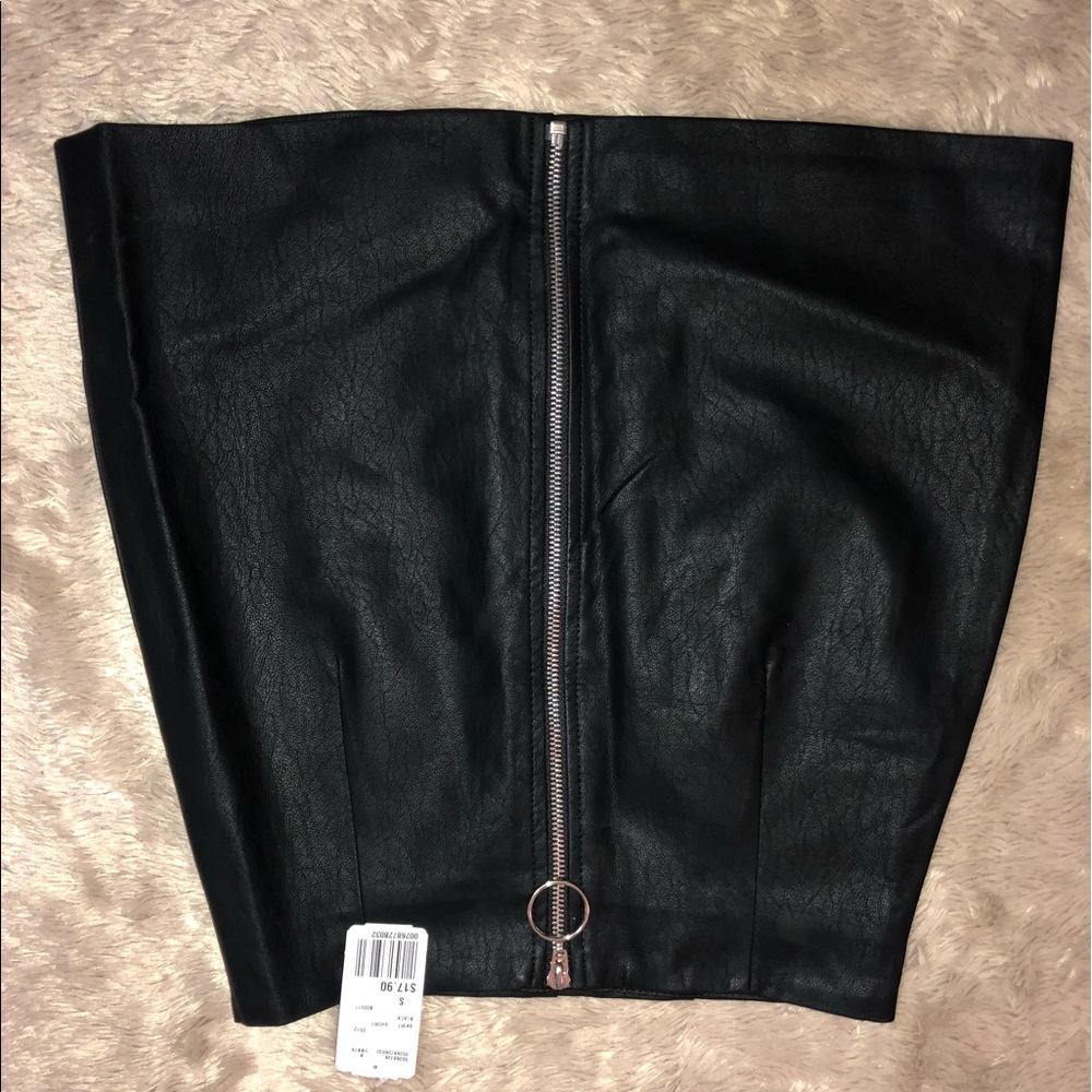 NWT leather skirt